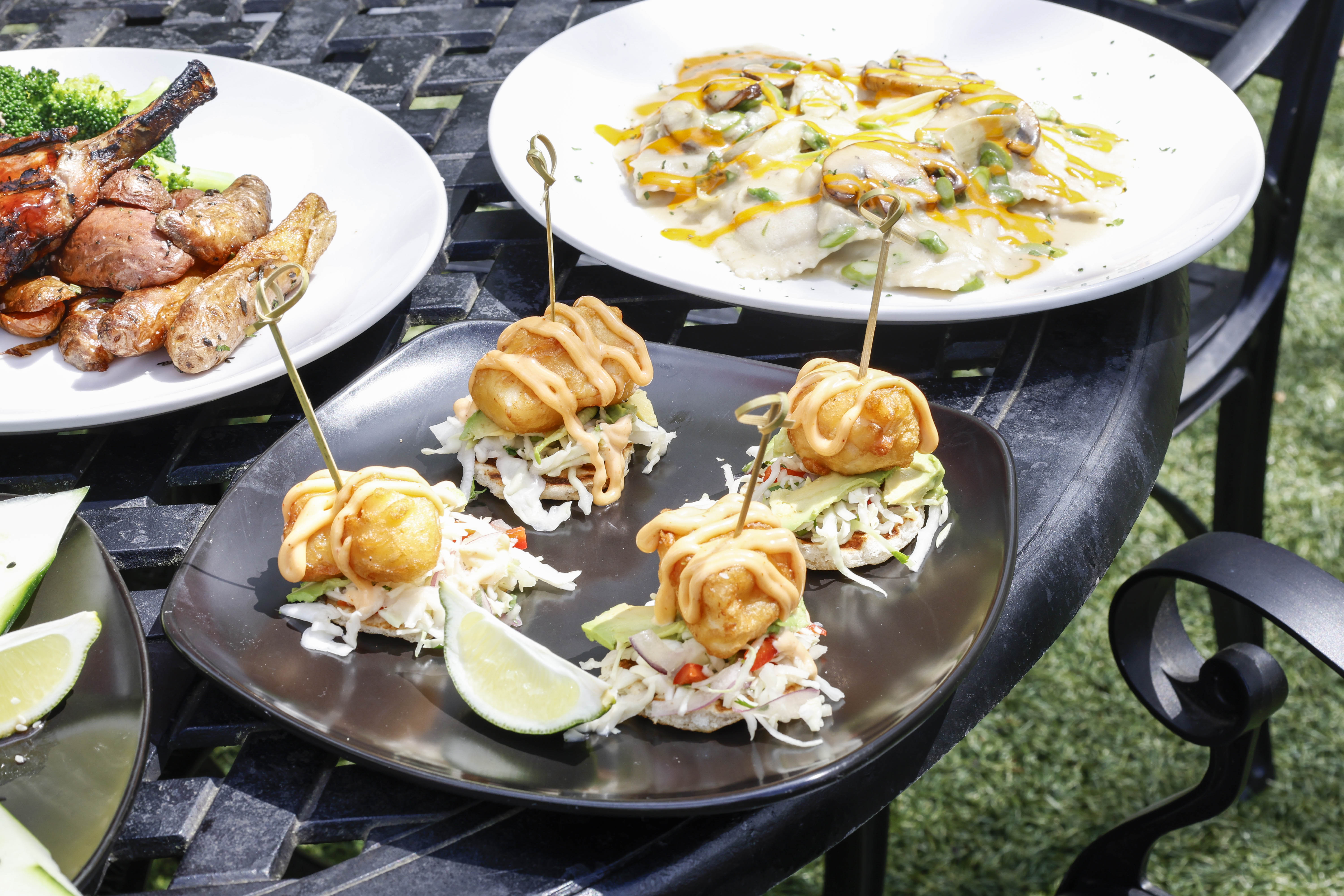 Mini Halibut Tacos