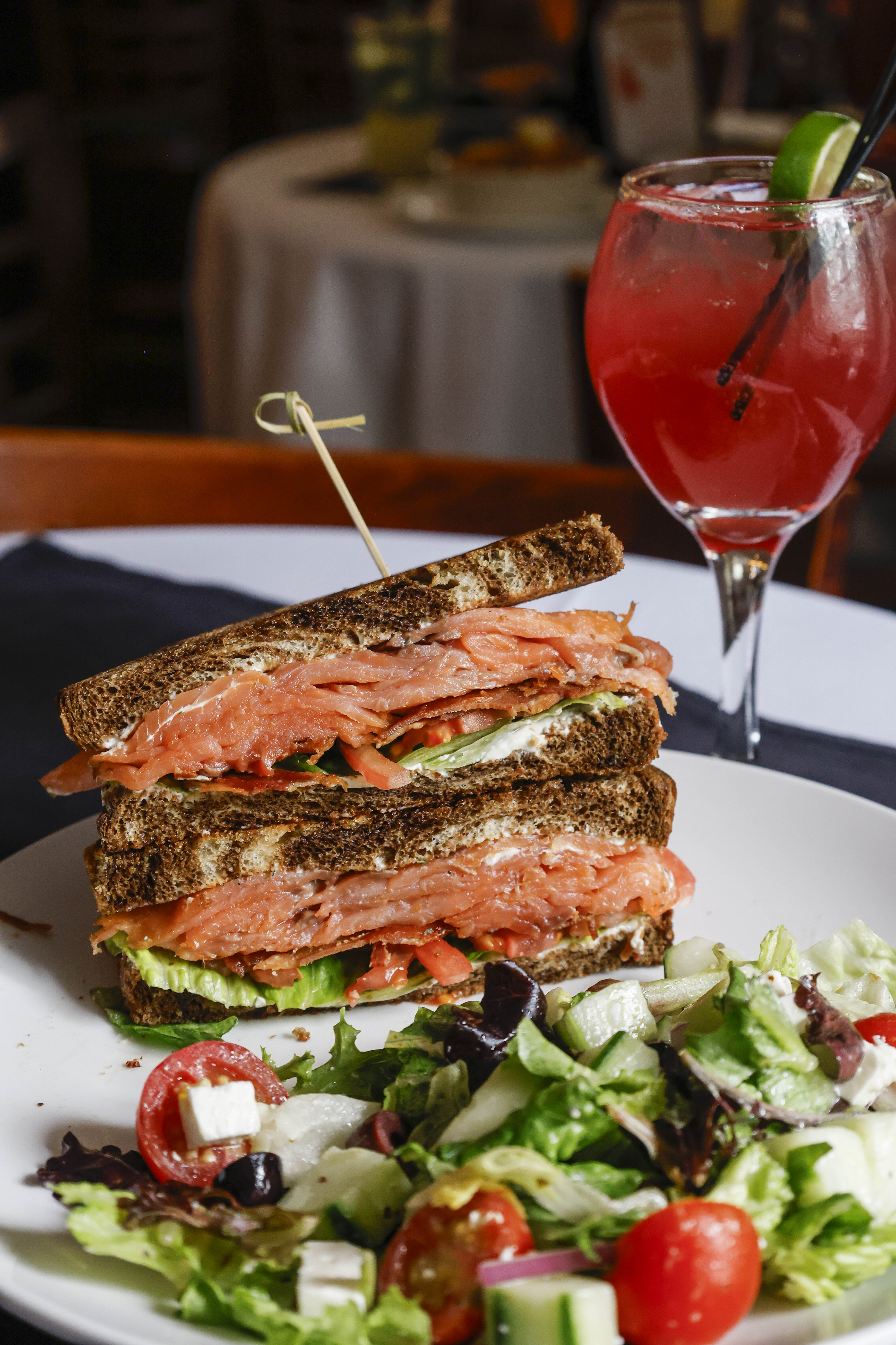 Salmon BLT