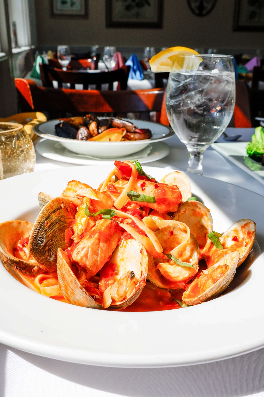 Seafood Cioppino Pasta