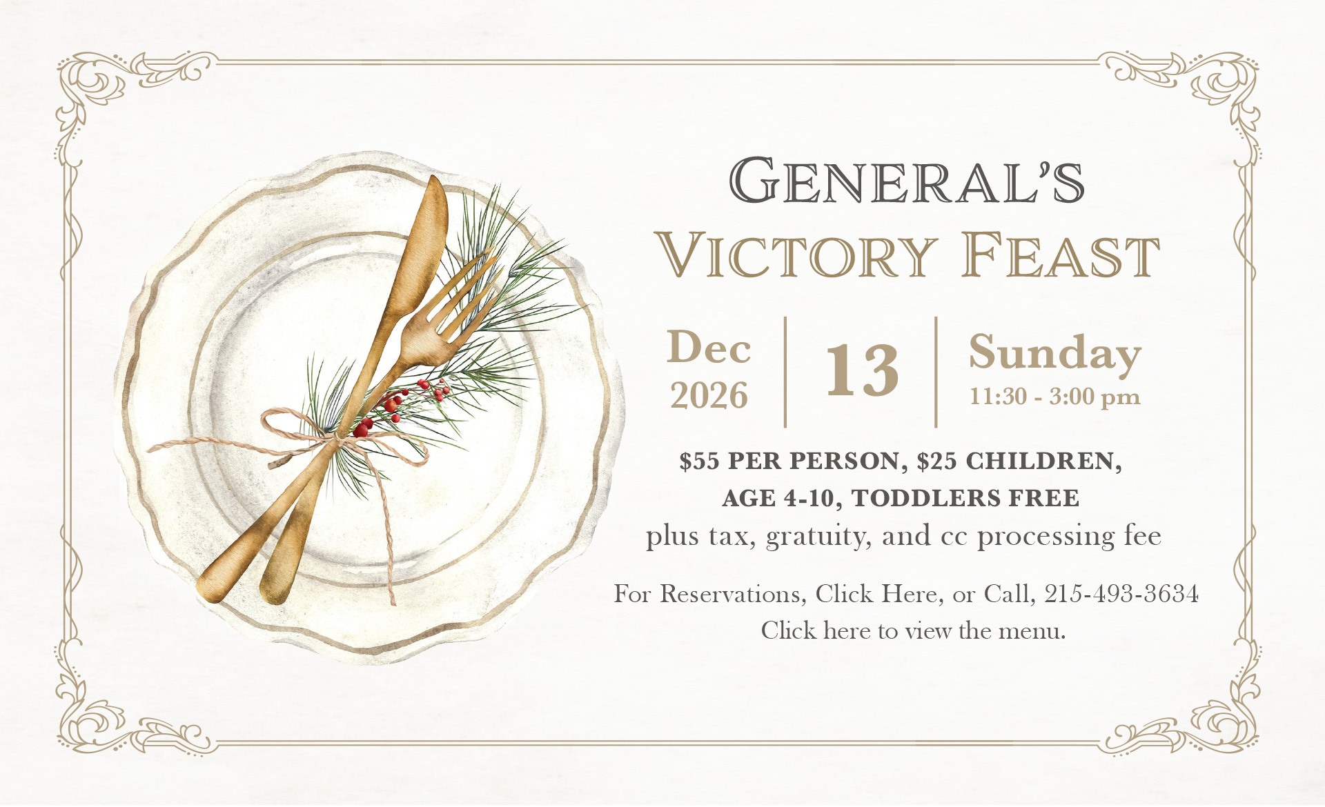 Generals Victory Feast